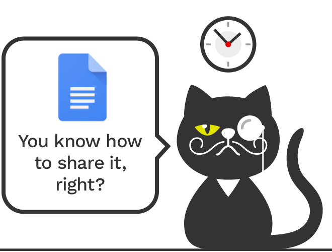 Proofreading Cat with Google Docs